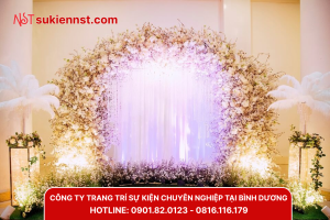 Dịch vụ trang trí sự kiện tại Bình Dương chuyên nghiệp, uy tín