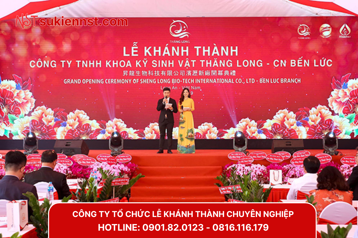 Dịch vụ tổ chức lễ khánh thành chuyên nghiệp trọn gói