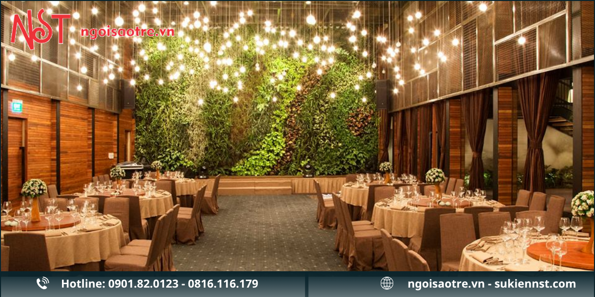 Quy trình trang trí sự kiện tại Long An của Ngôi Sao Trẻ