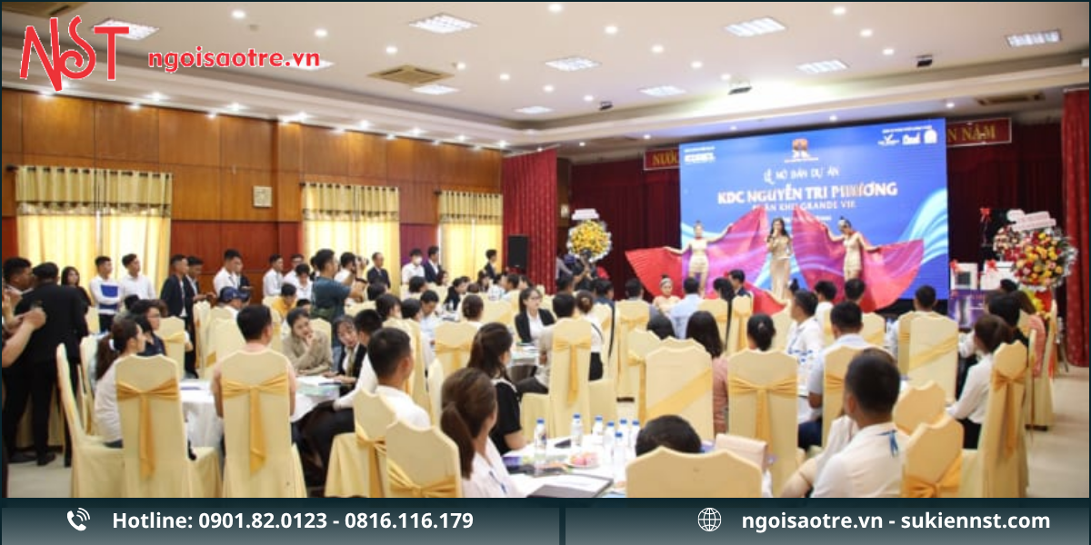 Báo giá trang trí sự kiện tại Bến Cát của Ngôi Sao Trẻ
