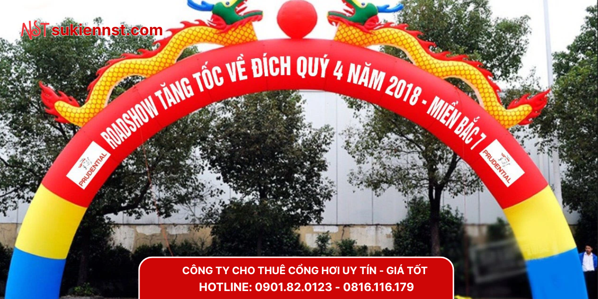Những lưu ý khi thuê cổng hơi tại Dĩ An của Ngôi Sao Trẻ