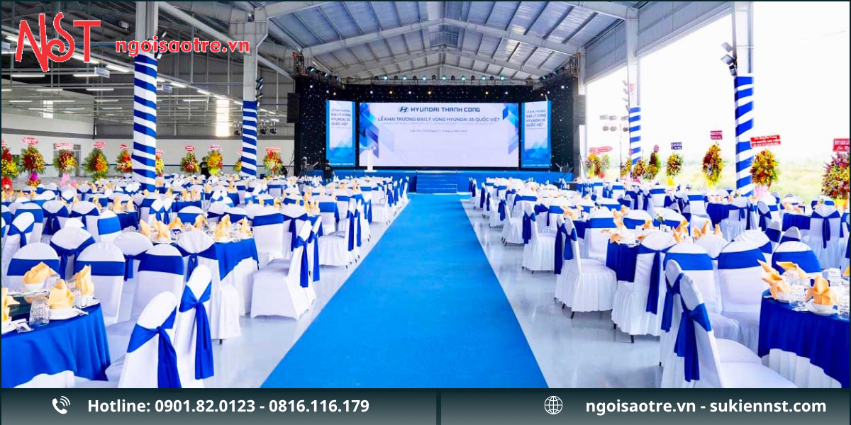 Ngôi sao trẻ cung cấp về dịch vụ tổ chức sự kiện tại Bình Dương