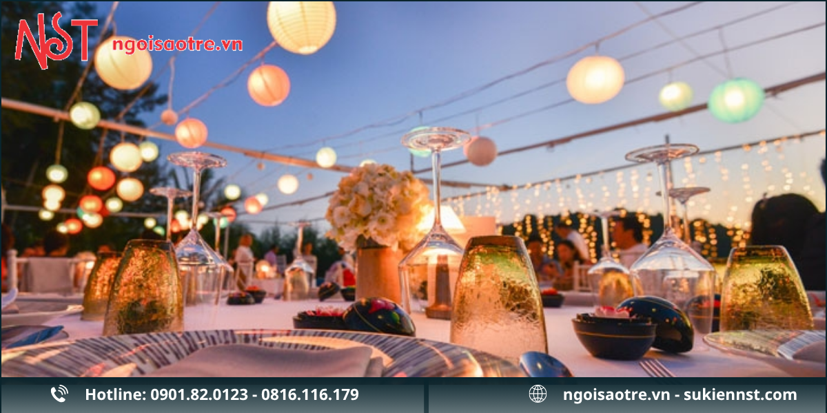 Quy trình trang trí sự kiện tại Thủ Dầu Một của Ngôi Sao Trẻ